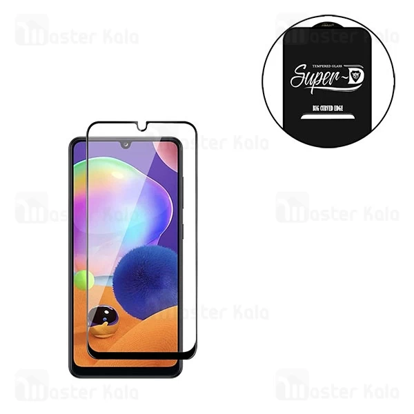 گلس تمام صفحه تمام چسب Samsung Galaxy A31 / M32 Super D Mietubl Glass