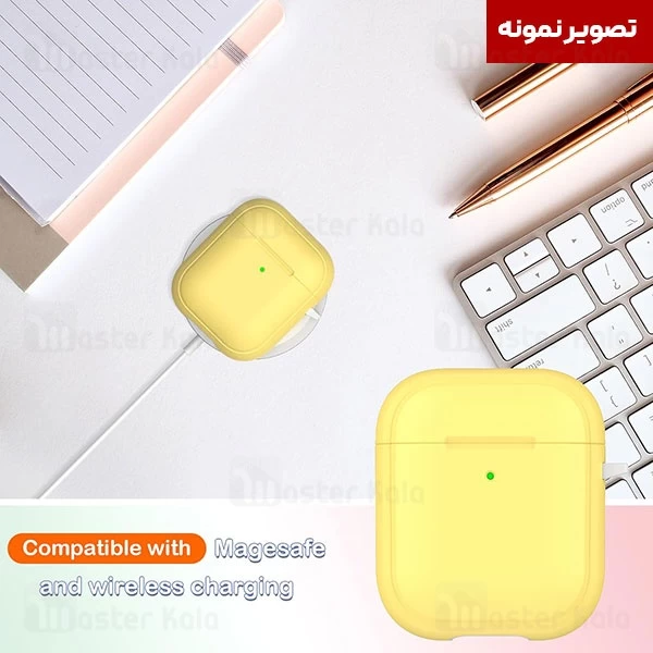 کاور محافظ ایرپاد Apple Airpods Air 2 Eggshell Protective Case