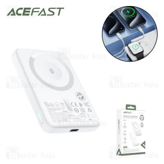 پاوربانک وایرلس 5000 مگ سیف ایس فست ACEFAST M25 توان 20 وات