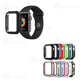 کاور و محافظ 360 درجه اپل واچ Apple Watch 360 tempered glass case 41mm