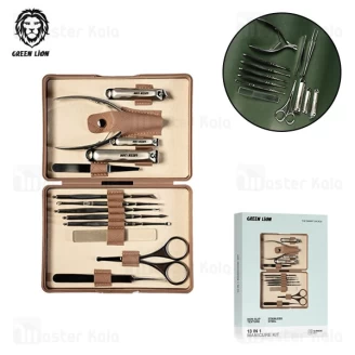 ست 13 عددی مانیکور گرین لاین Green Lion Manicure kit GN13PCMNCR