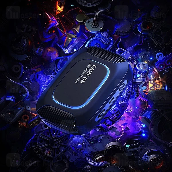 شارژر وایرلس مگنتی و فن خنک کننده موبایل بیسوس Baseus BS-PS036 توان 15 وات