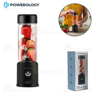 مخلوط کن قابل حمل شارژی پاورولوژی Powerology 6-Blade Portable Juicer PN6BPJBK