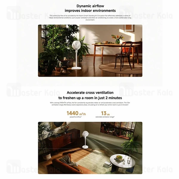 پنکه ایستاده شیائومی Xiaomi Smart Standing Air Circulation Fan BPLDS11DM