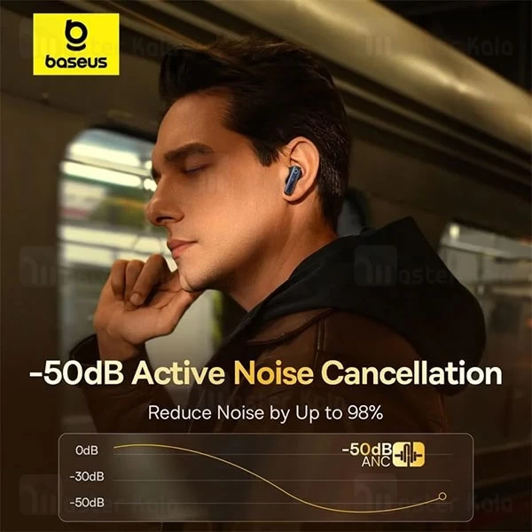 هندزفری بلوتوث دوگوش بیسوس Baseus 35 Bowie A00073800123