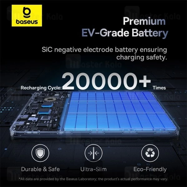 پاوربانک فوق نازک 12000 بیسوس Baseus Blade2 P10063801323 توان 65 وات