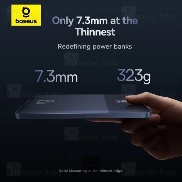 پاوربانک فوق نازک 12000 بیسوس Baseus Blade2 P10063801323 توان 65 وات