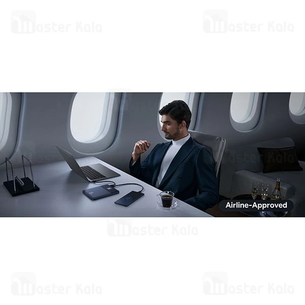 پاوربانک فوق نازک 12000 بیسوس Baseus Blade2 P10063801323 توان 65 وات