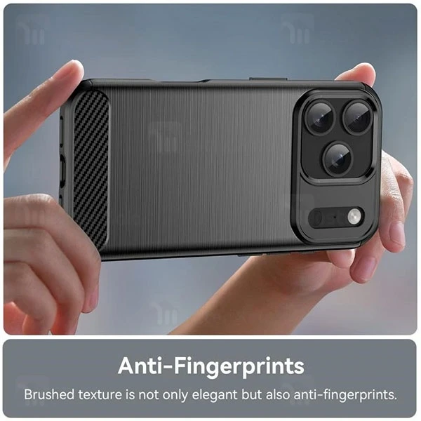 قاب فیبر کربنی آیفون Apple iPhone 17 Pro Max Rugged Armor Fiber Carbon