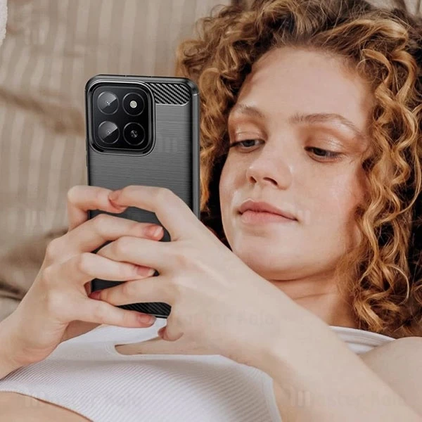 قاب فیبر کربنی هانر Honor X5B / X5B Plus Rugged Armor Fiber Carbon