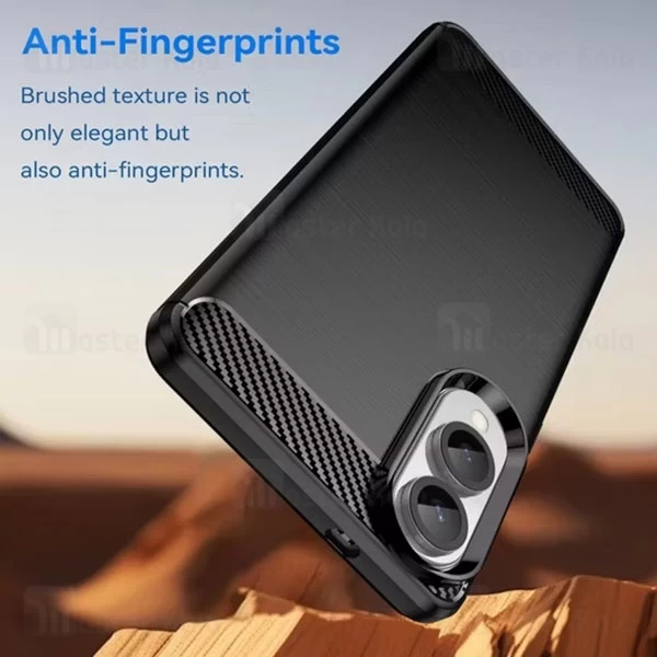 قاب فیبر کربنی سامسونگ Samsung Galaxy S25 Edge Rugged Armor Fiber Carbon