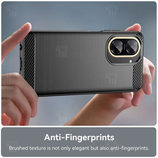 قاب فیبر کربنی شیائومی Xiaomi Redmi A5 / Poco C71 Rugged Armor Fiber Carbon