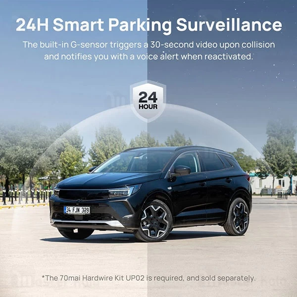 دوربین خودرو شیائومی Xiaomi 70mai M200 Dash Cam 3