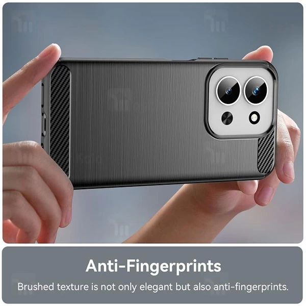 قاب فیبر کربنی شیائومی Xiaomi Redmi 15C 4G Rugged Armor Fiber Carbon