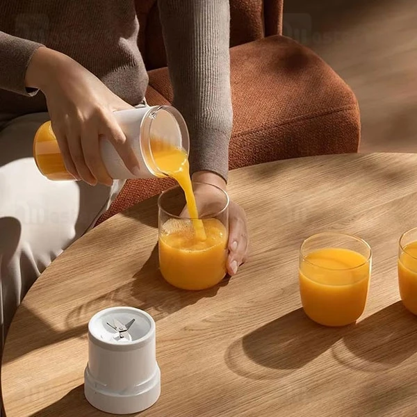 مخلوط کن قابل حمل شارژی شیائومی Xiaomi Mijia Portable Juicer Cup 2 MJZZB02PL ظرفیت 300 میلی لیتر
