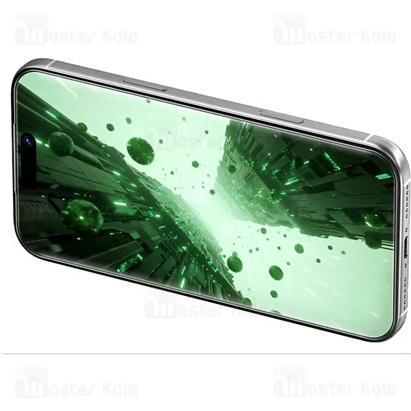 گلس تمام صفحه تمام چسب آیفون گرین لاین Apple iPhone Air Green Lion 9H Steve