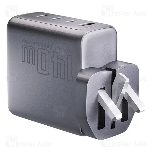 شارژر دیواری پاورولوژی Powerology Voltflow GaN Wall Charger PWGAN140W توان 140 وات