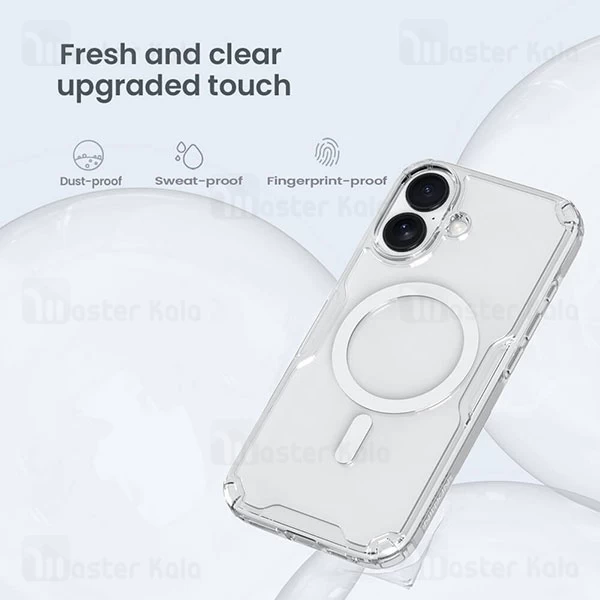 قاب محافظ مگ سیف نیلکین آیفون Apple iPhone 17 Nillkin Nature TPU Pro Magnetic Case