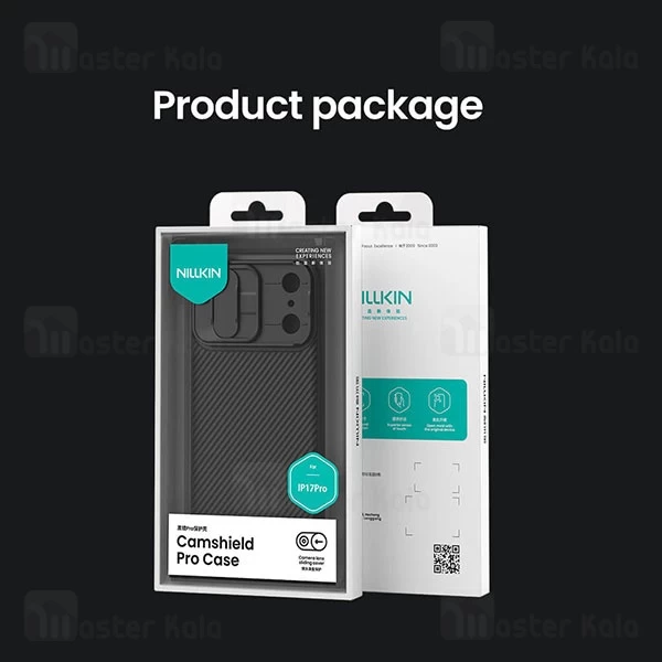 قاب محافظ iPhone 17 Pro Max Nillkin CamShield Pro Case دارپرو مکس محافظ دوربین