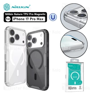قاب محافظ مگ سیف نیلکین آیفون Apple iPhone 17 Pro Max Nillkin Nature TPU Pro Magnetic Case