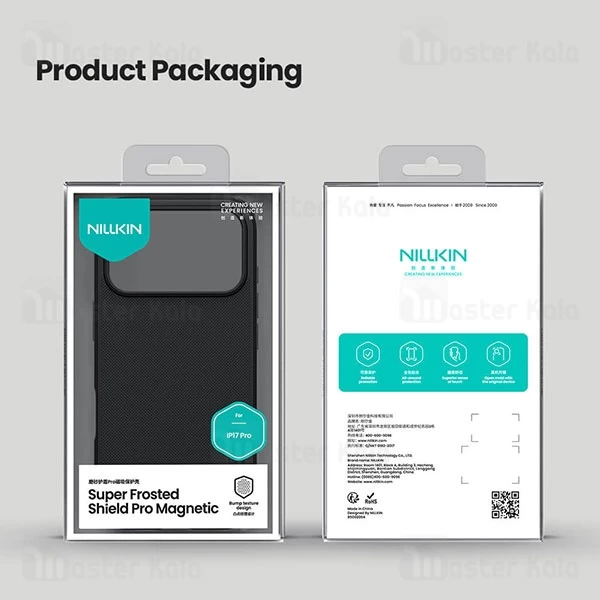قاب محافظ مگنتی نیلکین آیفون Apple iPhone 17 Pro Nillkin Frosted Shield Pro Magnetic