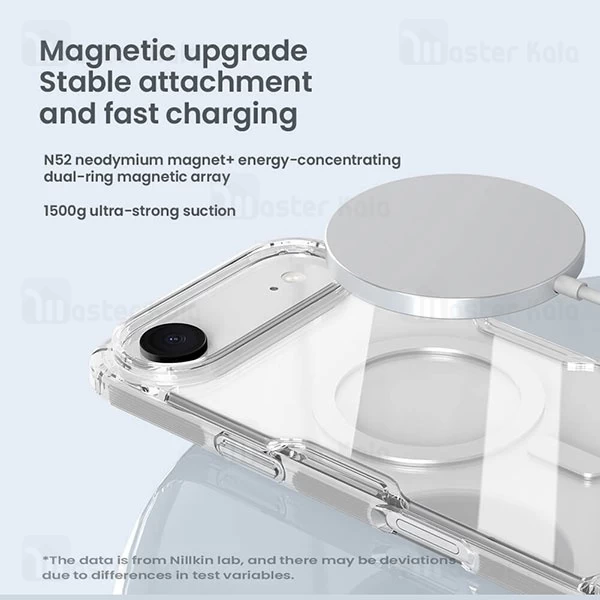 قاب محافظ مگ سیف نیلکین آیفون Apple iPhone Air Nillkin Nature TPU Pro Magnetic Case