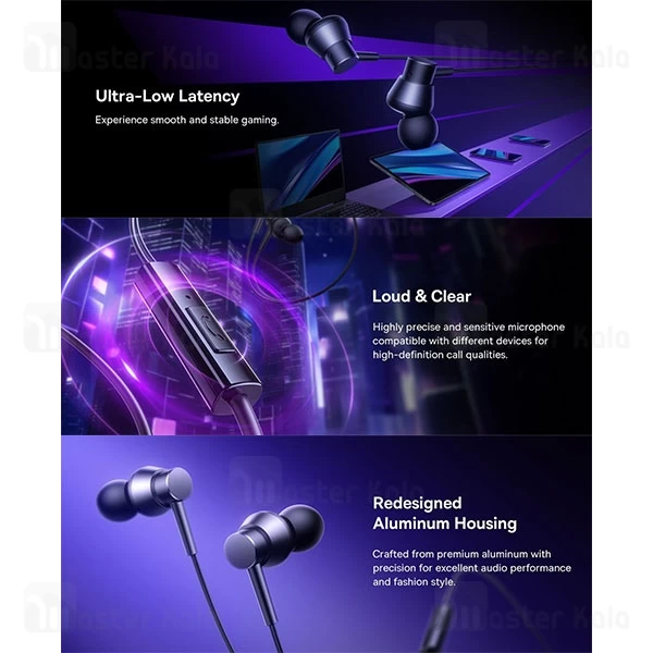 هندزفری سیمی بیسوس Baseus HZ11 Encok Large Moving Coils A00164200113