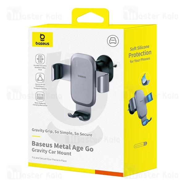 هولدر دریچه کولری بیسوس Baseus Metal Age Go Gravity Car Mount Holder C40478701123