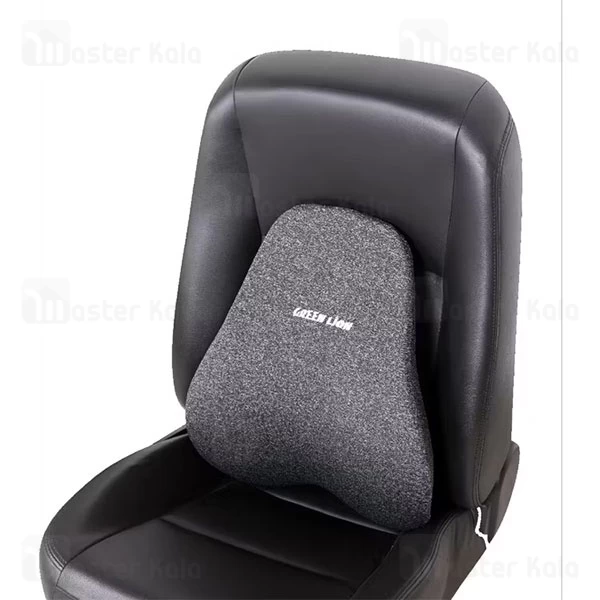 بالشت طبی پشت کمر خودرو گرین لاین Green Lion Memory Foam Seat Cushion GNMESEATCSNBK