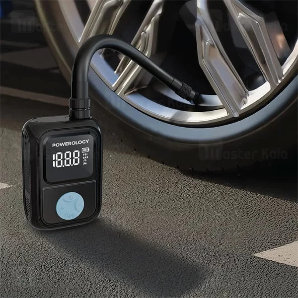 کمپرسور باد دوچرخه و موتور پاورولوژی Powerology PSM018