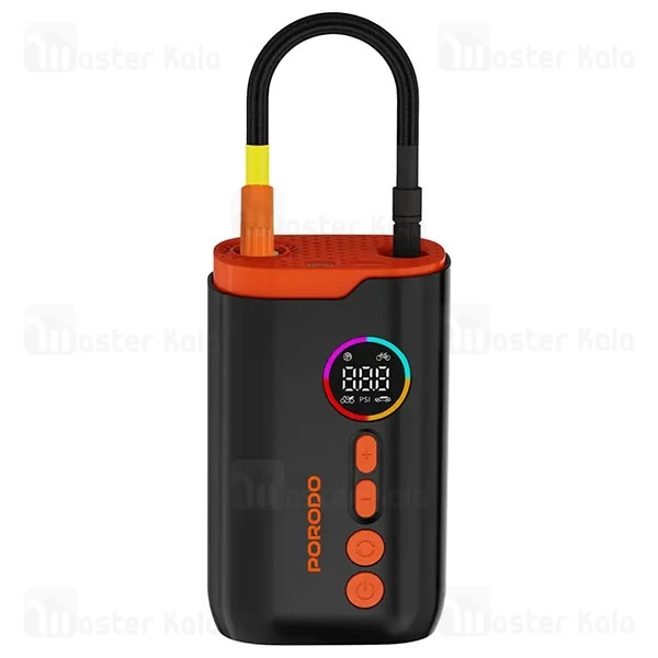 کمپرسور باد پرودو Porodo PD-LFST181 Lifestyle Air Inflator همراه با چراغ قوه