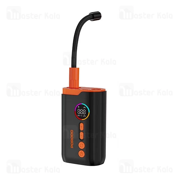 کمپرسور باد پرودو Porodo PD-LFST181 Lifestyle Air Inflator همراه با چراغ قوه