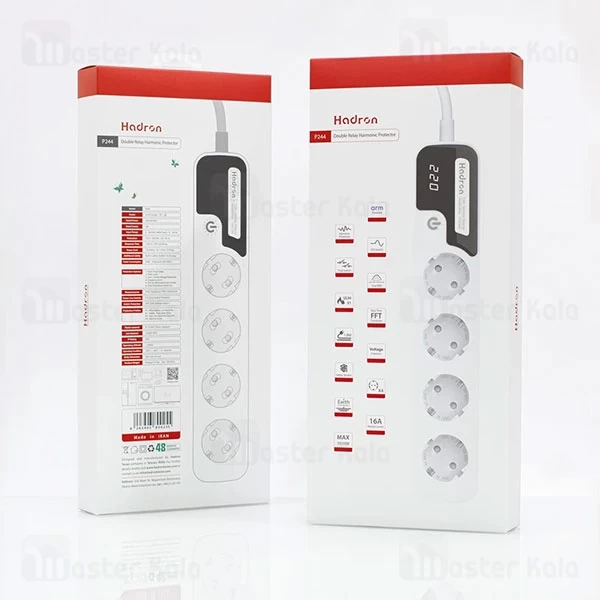 چند راهی و محافظ برق هارمونیک هادرون Hadron P244