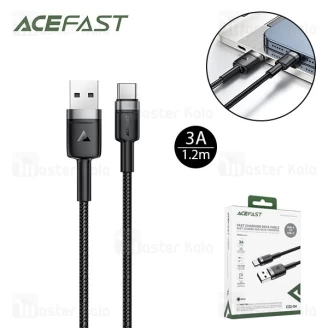 کابل Type-C ایس فست ACEFAST C22-04 طول 1.2 متر شدت جریان 3 آمپر