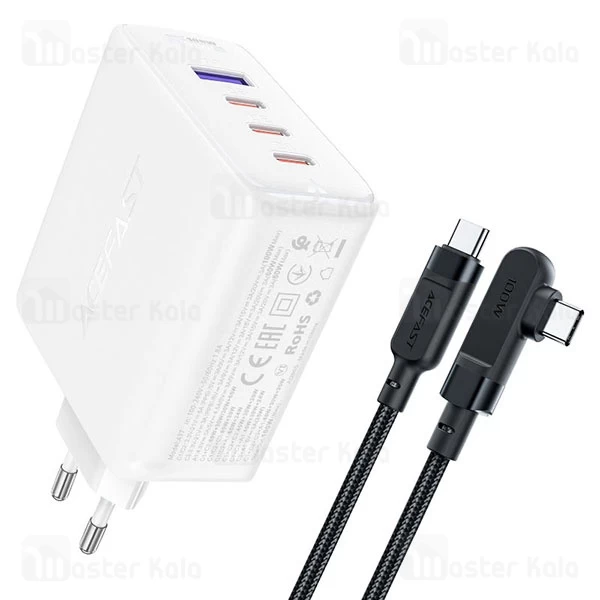شارژر دیواری ایس فست ACEFAST A37 PD100W GaN Fast Charger توان 100 وات