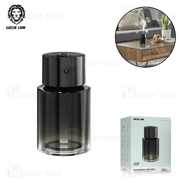 دستگاه خوشبو کننده هوا گرین لاین Green Lion Fragrance Air Diffuser GNFRA140MLBK