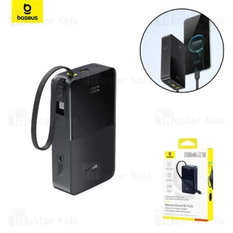 پاوربانک 20000 بیسوس Baseus EnerFill FC51 Bipow 2 Pro E0027701 توان 22.5 وات با کابل Type C متصل