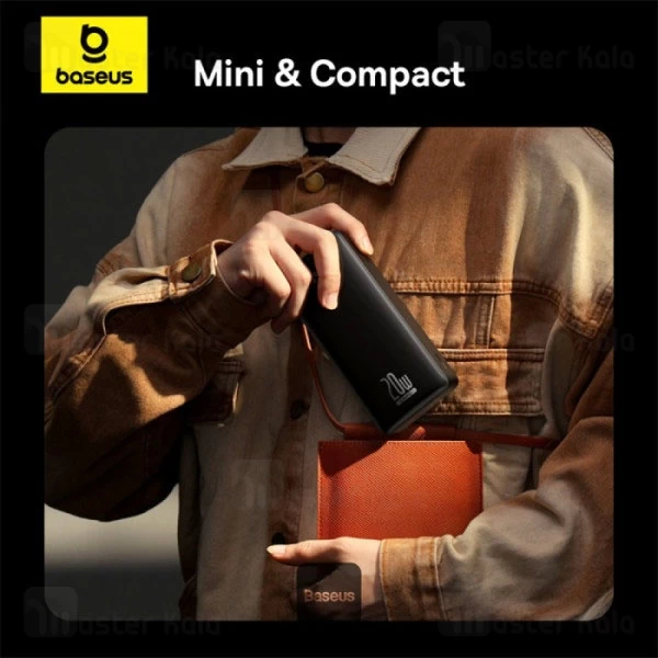 پاوربانک 18400 بیسوس Baseus LifePO4 P10071000113-00 توان 20 وات