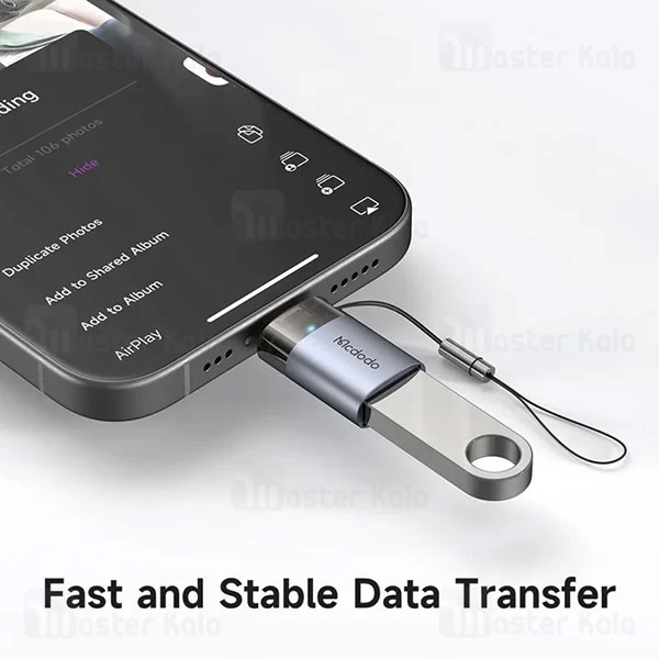 تبدیل OTG لایتنینگ به USB مک دودو Mcdodo OT-7390