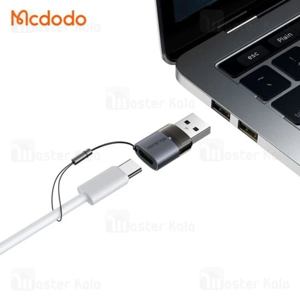 تبدیل OTG یو اس بی به تایپ سی مک دودو Mcdodo OT-7580 Transfer Adapter