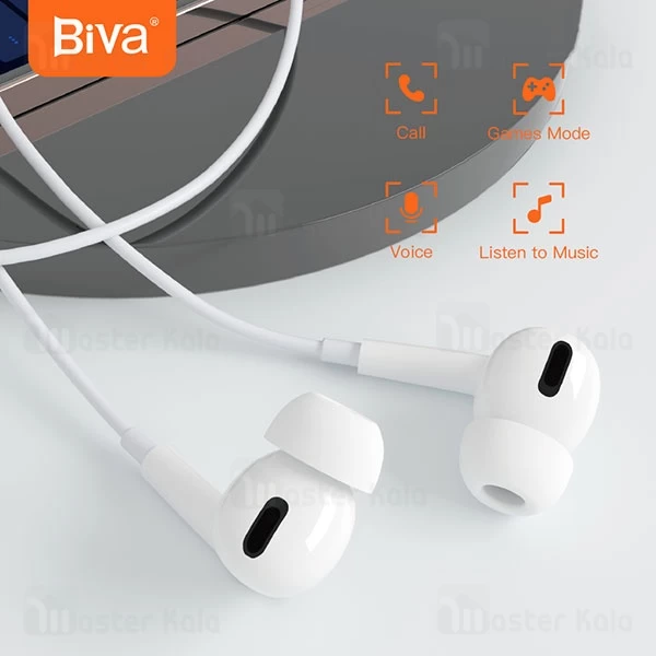 هندزفری سیمی لایتنینگ بیوا Biva HF-17