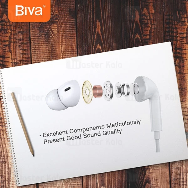 هندزفری سیمی لایتنینگ بیوا Biva HF-17