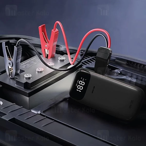 پاوربانک و جامپ استارتر خودرو  10000 میلی آمپر گرین لاین Green Lion Flex Power GNFLXJUMP10GY