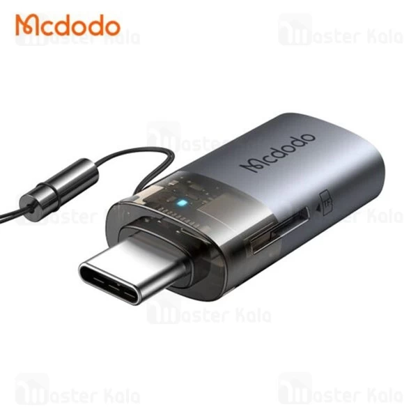 تبدیل OTG تایپ سی به USB3.0 و رم ریدر مک دودو Mcdodo OT-7600