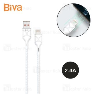 کابل لایتنینگ بیوا Biva C-06L طول 1 متر شدت جریان 2.4 آمپر