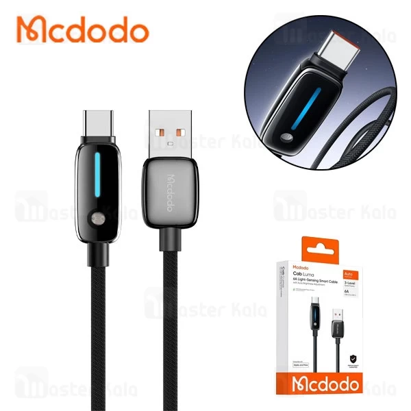 کابل Type-C مک دودو Mcdodo CA-0020 طول 1.2 متر شدت جریان 6 آمپر