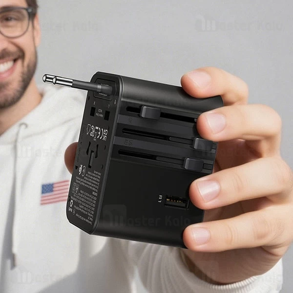 شارژر دیواری و مبدل برق ایس فست ACEFAST Z8 PD45W GaN Fast Charger