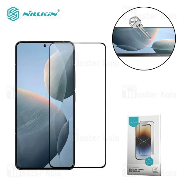 گلس تمام صفحه تمام چسب نیلکین Xiaomi Redmi K80 / K80 Pro / Poco F7 Pro / Poco F7 Ultra Nillkin CP+ Pro
