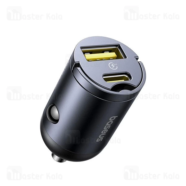 شارژر فندکی فست شارژ بیسوس Baseus Tiny Star C00035001121-02 توان 30 وات