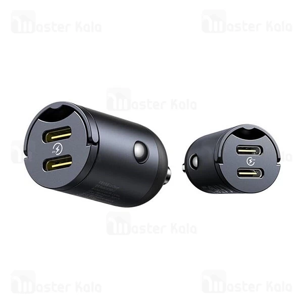 شارژر فندکی فست شارژ بیسوس Baseus Tiny Star C00035001121-03 توان 30 وات